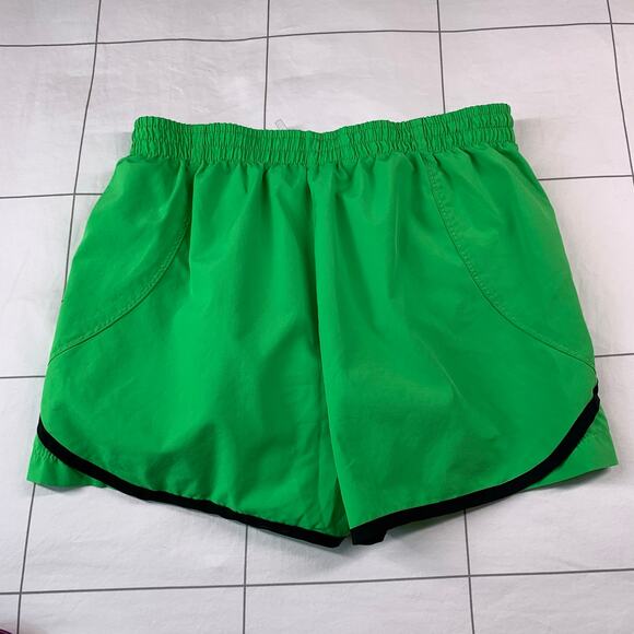 Nike Shorts Womens Small Green Athletic Running Activewear Gym Hiking Casual - Picture 2 of 12